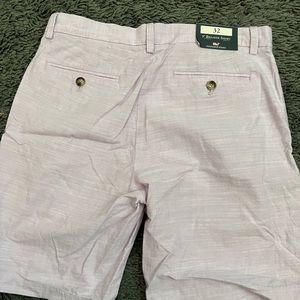Brand new vineyard vines chambray breaker shorts size 32